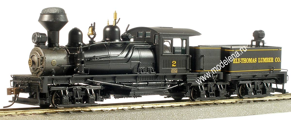 !!!  80-ton Three Truck Shay locomotive