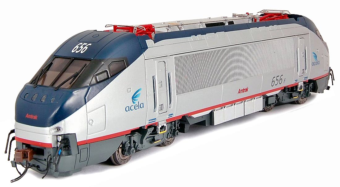  656 AMTRAK ACELA 4-    DCC