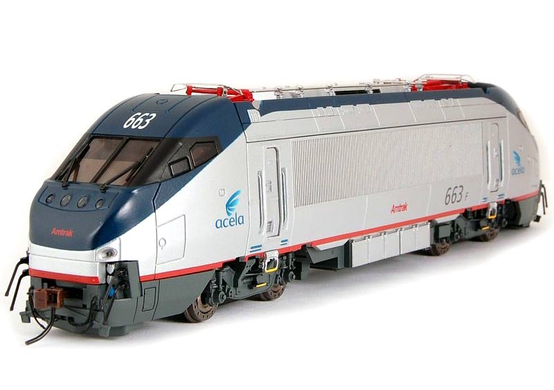  663 AMTRAK ACELA 4-    DCC