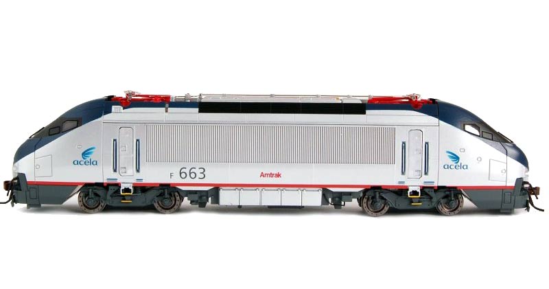  663 AMTRAK ACELA 4-    DCC