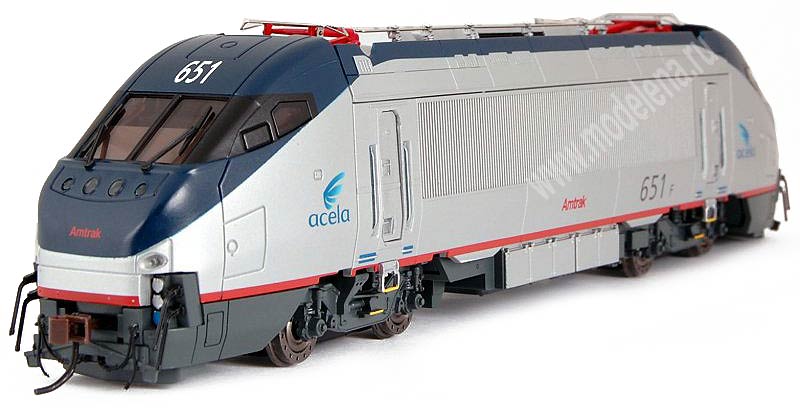  651 AMTRAK ACELA 4-    DCC