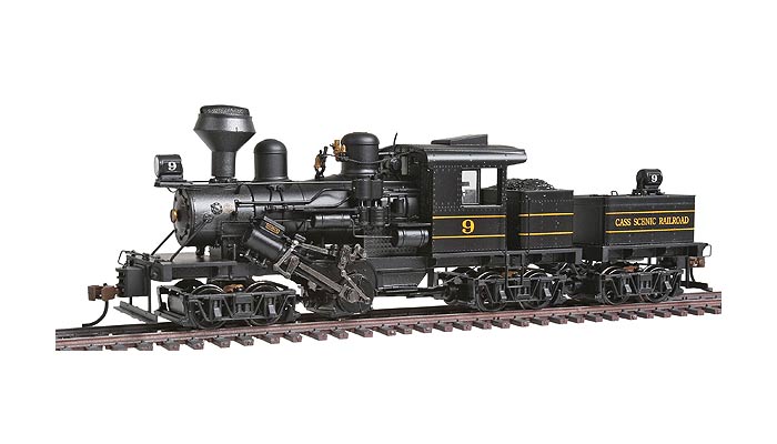 Spectrum 82904.  70-ton Three Truck Climax  locomotive     DCC