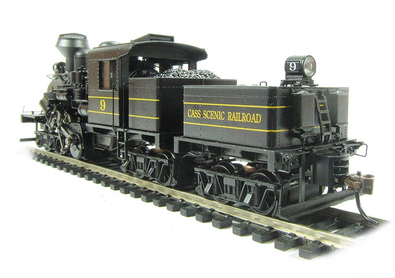 Spectrum 82904.  70-ton Three Truck Climax  locomotive     DCC