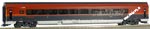 Пассажирский четырехосный вагон 2 класса из поезда 70301